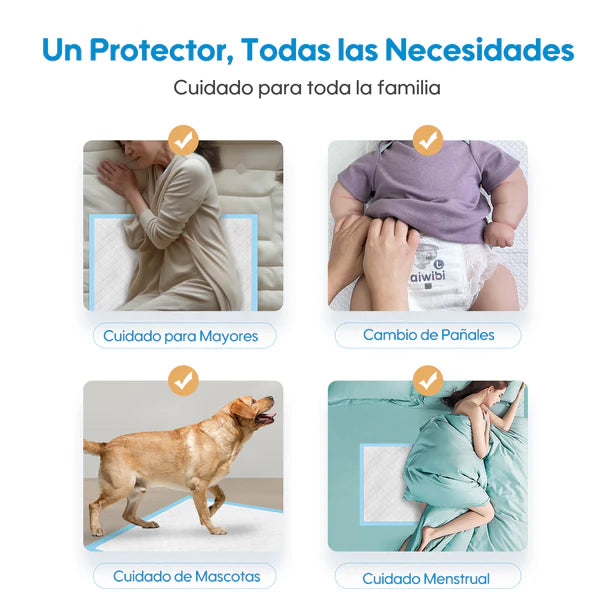 Protectores Desechables Premium ( Sabanillas ) | Aiwibi