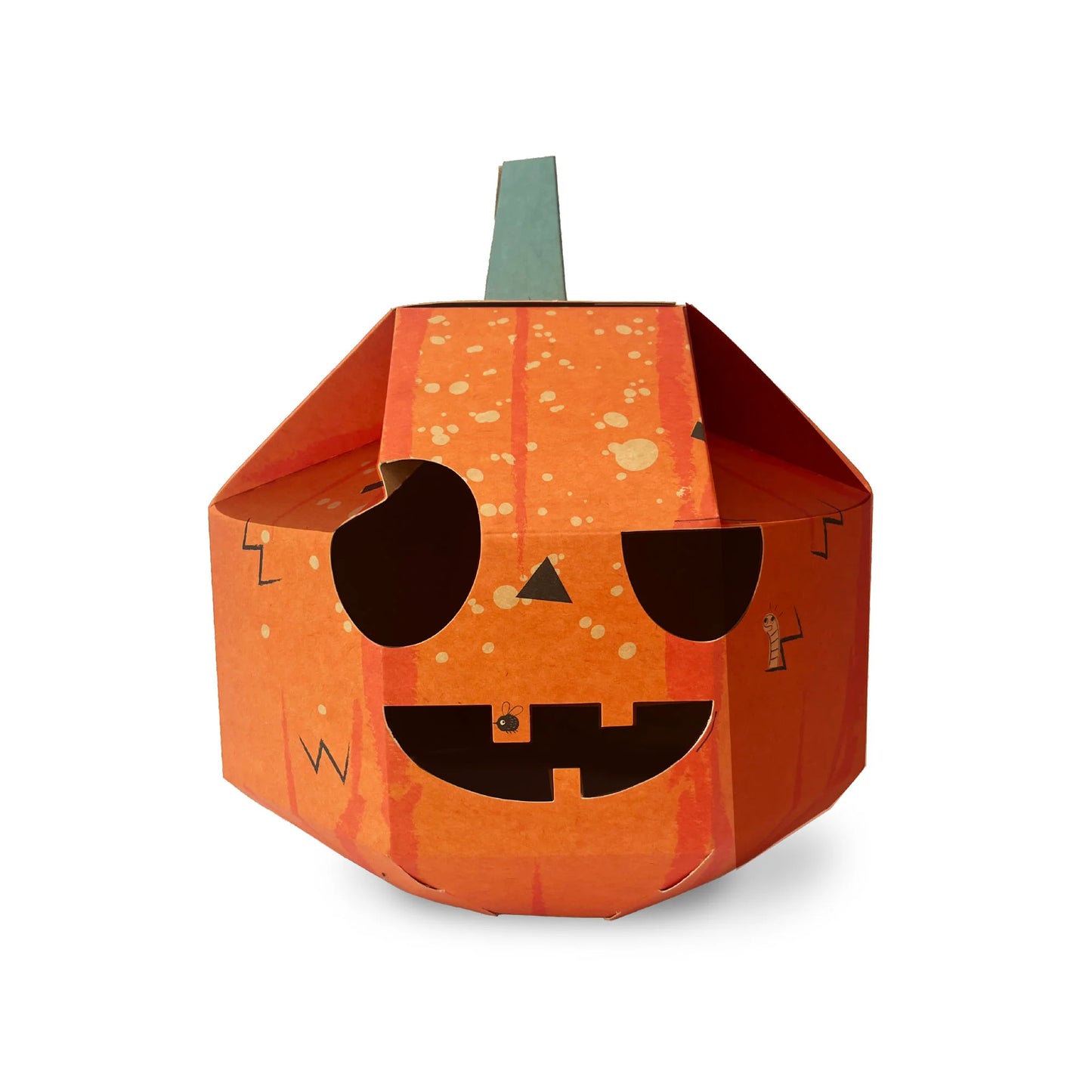 Máscara de Calabaza | Magia y Cartón