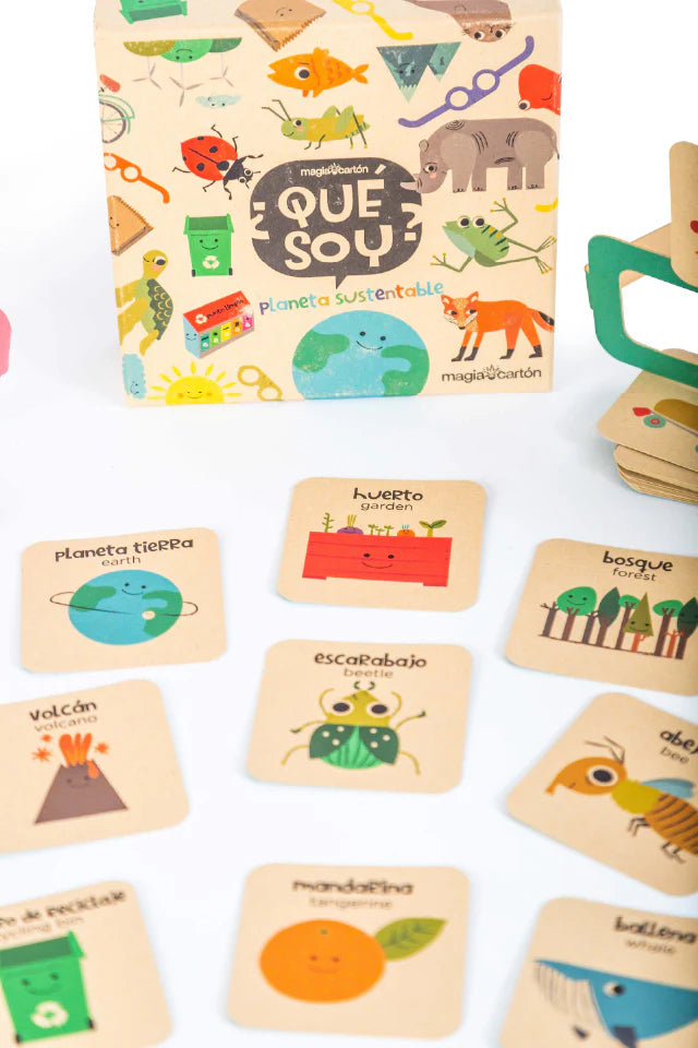 ¿Qué soy? magia y carton