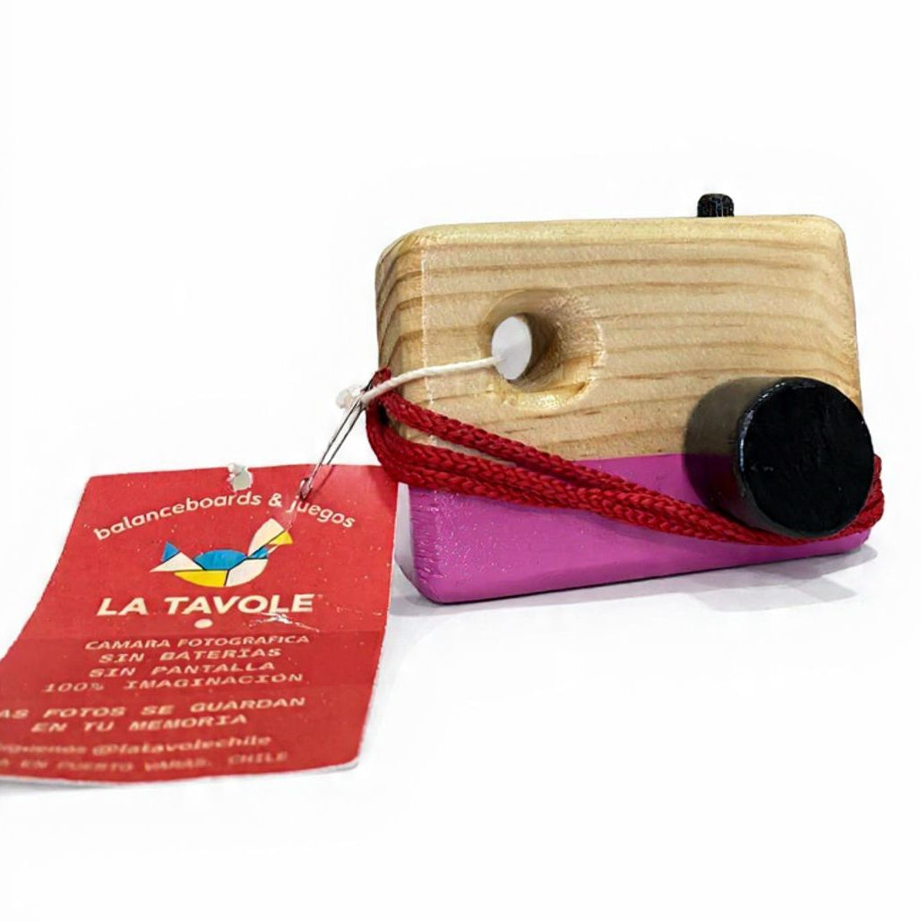 Camara fotografica madera La Tavole