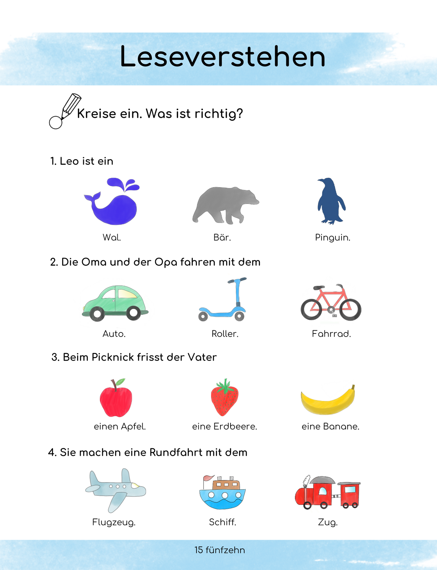 Cuadernillo Abenteuer in der Antarktis