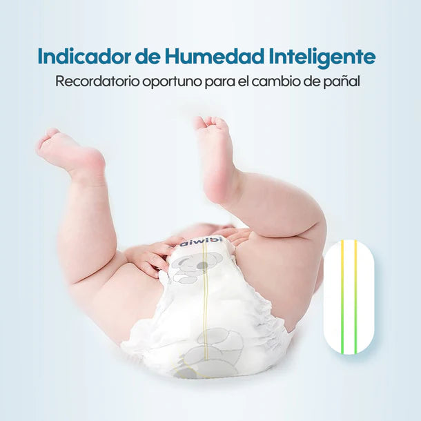 1 Paquete de Pañal para Bebés Premium - Recién Nacido - 22 unidades - 2 a 5 kg | Aiwibi