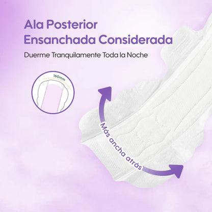 Toallas Femeninas Nocturna 330mm 6 pcs | Aiwina/Aiwibi