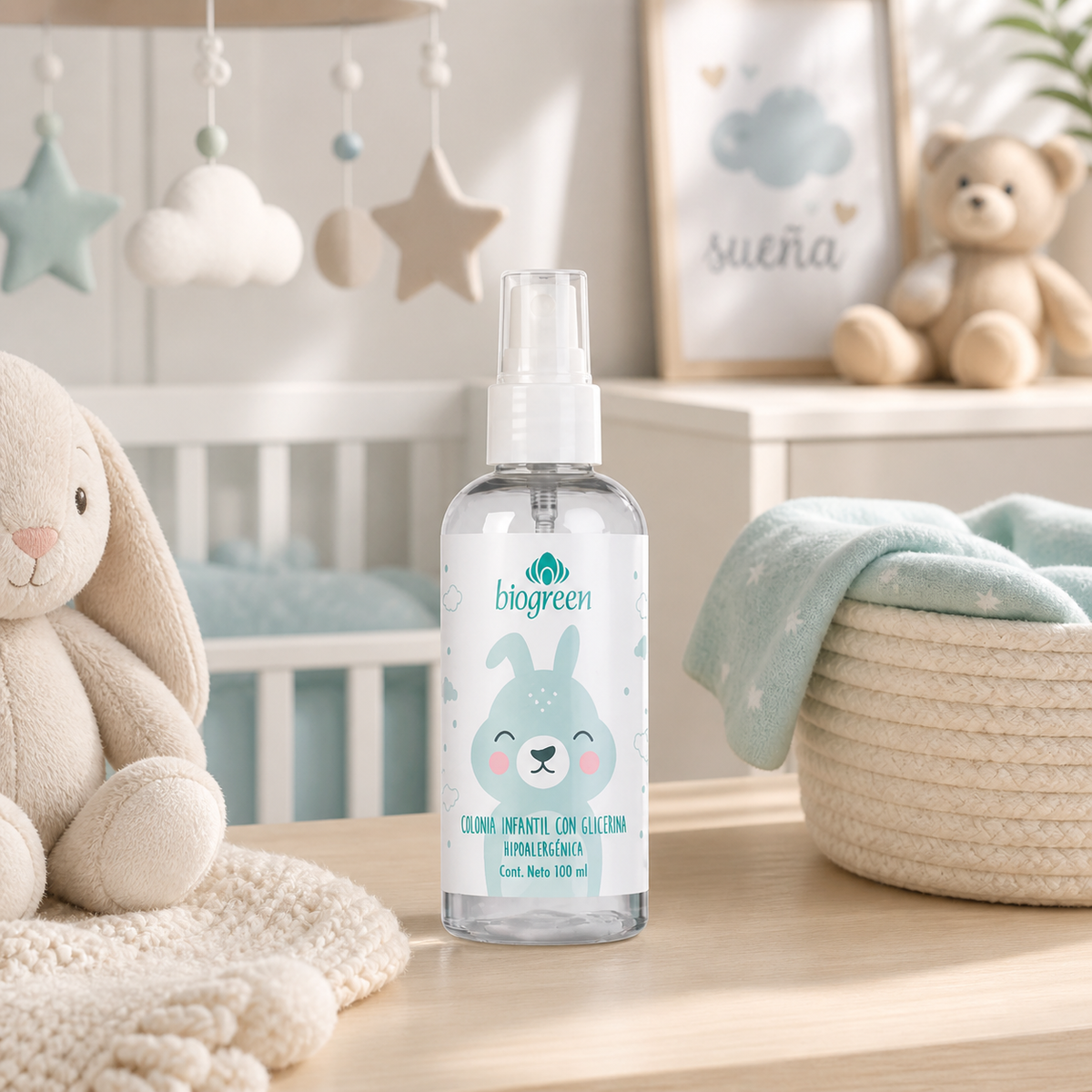 Colonia Infantil Conejo 100 ml Biogreen