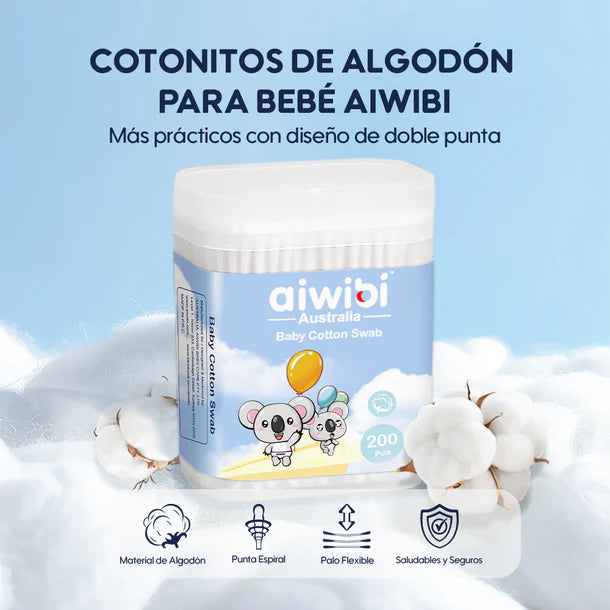 Cotonitos de Algodón para bebés