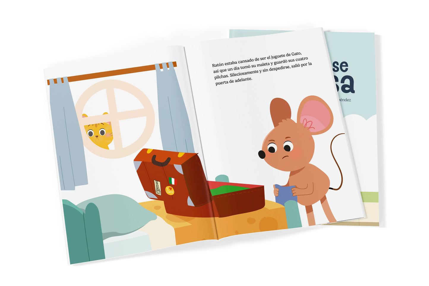 Libro: Ratón se va de casa | Magia y Cartón