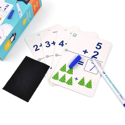 TARJETAS SUMAS, ESCRIBIR Y BORRAR cocolilo