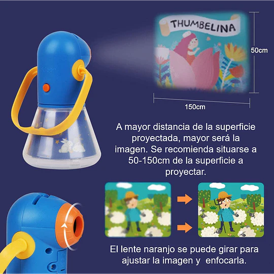 Proyector de cuentos y estrellas | Cocolilo