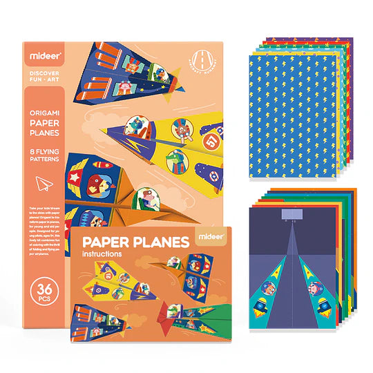 Origami aviones Mideer