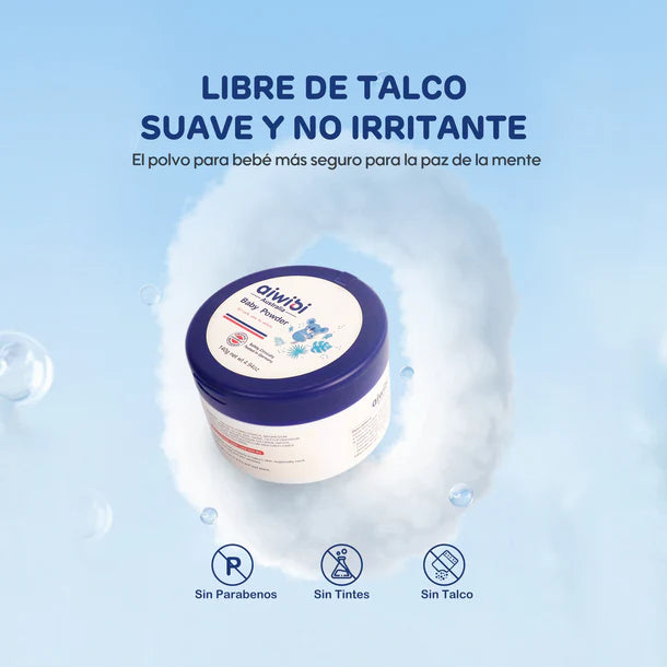 Polvo Corporal Sin Talco Aiwibi 140 g