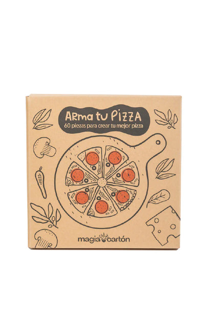 Set Arma tu Pizza para pintar