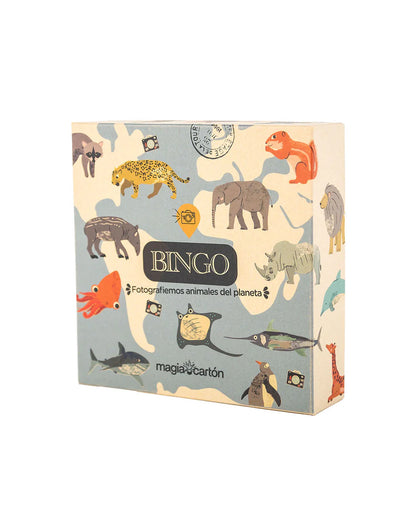 Bingo, fotografiemos animales del mundo