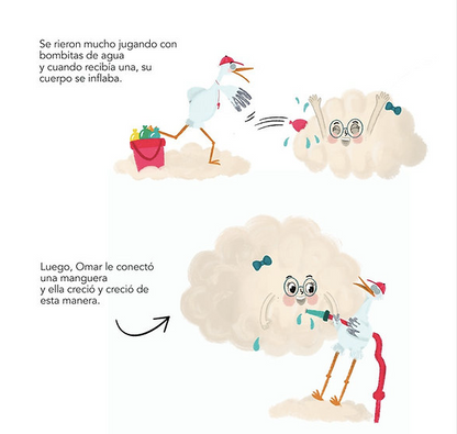 Nefi, la nube que quería hacer llover