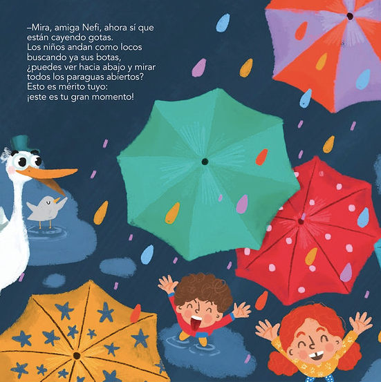 Nefi, la nube que quería hacer llover