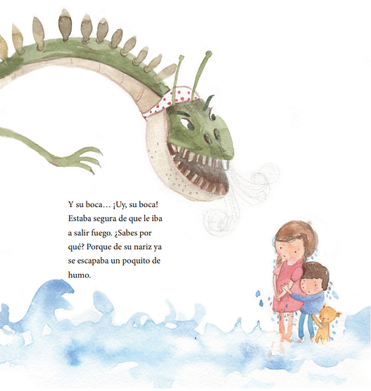 El día que mamá se transformó en dragón