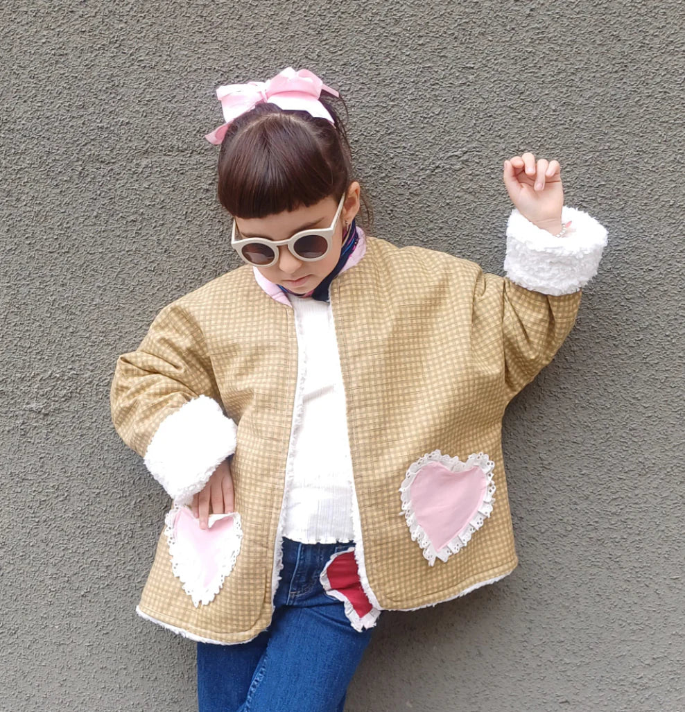 Chaquetón Oversize Corazón