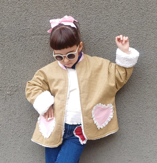 Chaquetón Oversize Corazón