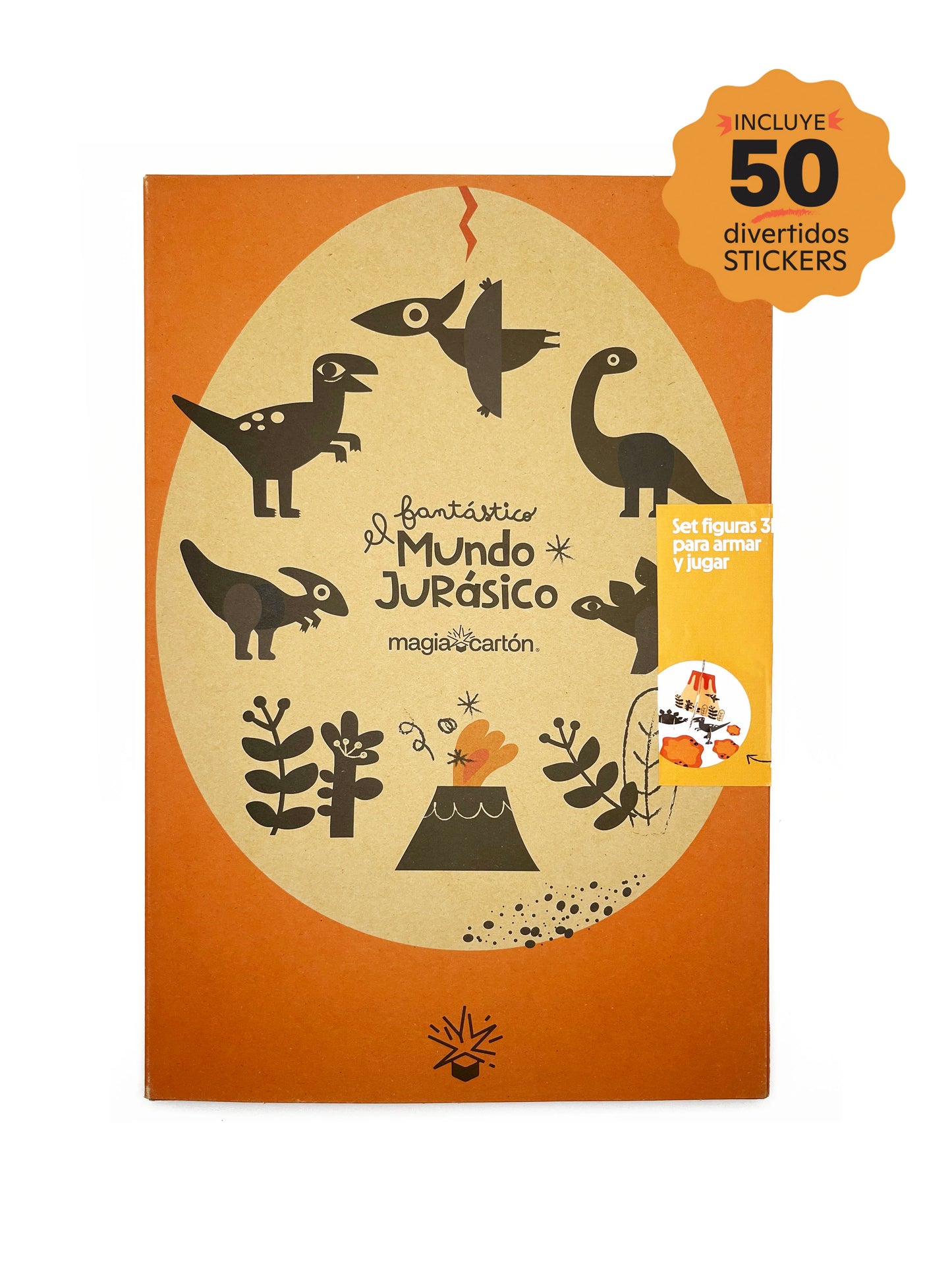 El Fantastico Mundo Jurásico | Magia y Cartón