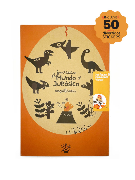 El Fantastico Mundo Jurásico | Magia y Cartón