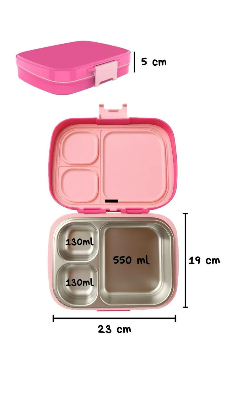 Lonchera Bento Acero Inoxidable