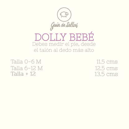 Pantuflas Bebé Dolly