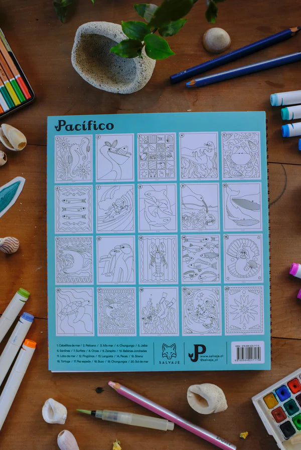 Libros Coloreables - Salvaje