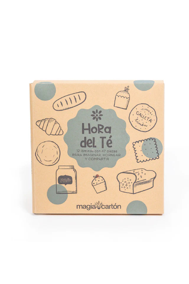 Set hora del té para pintar