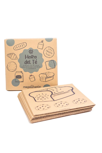 Set hora del té para pintar