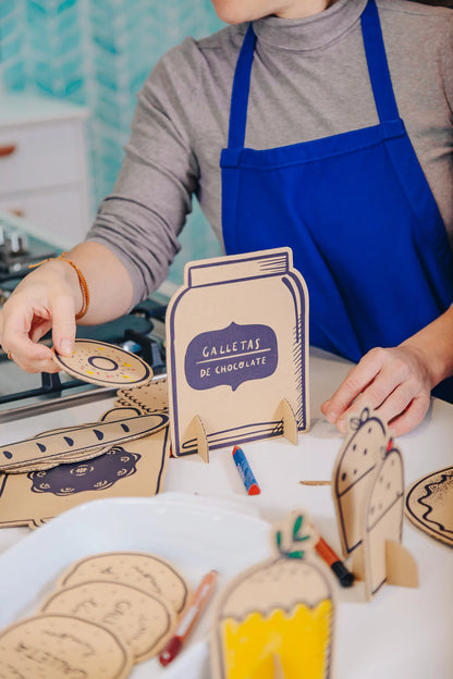 Set hora del té para pintar