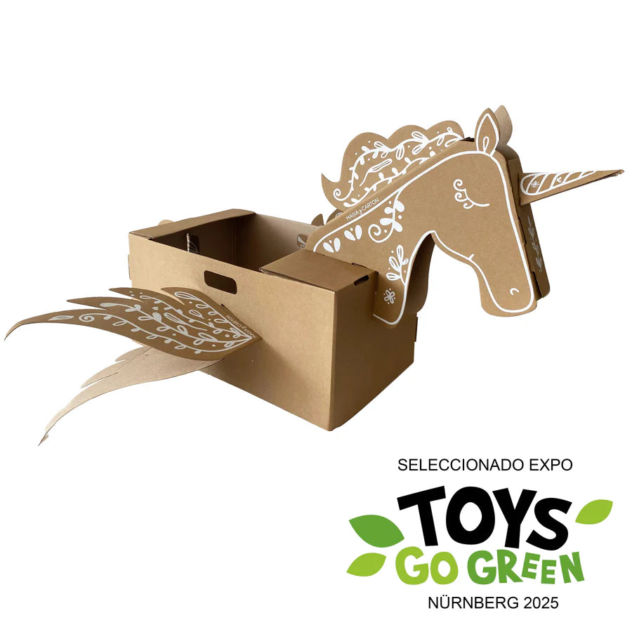 Unicornio Magia y carton