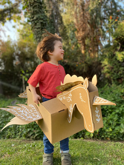 Unicornio Magia y carton