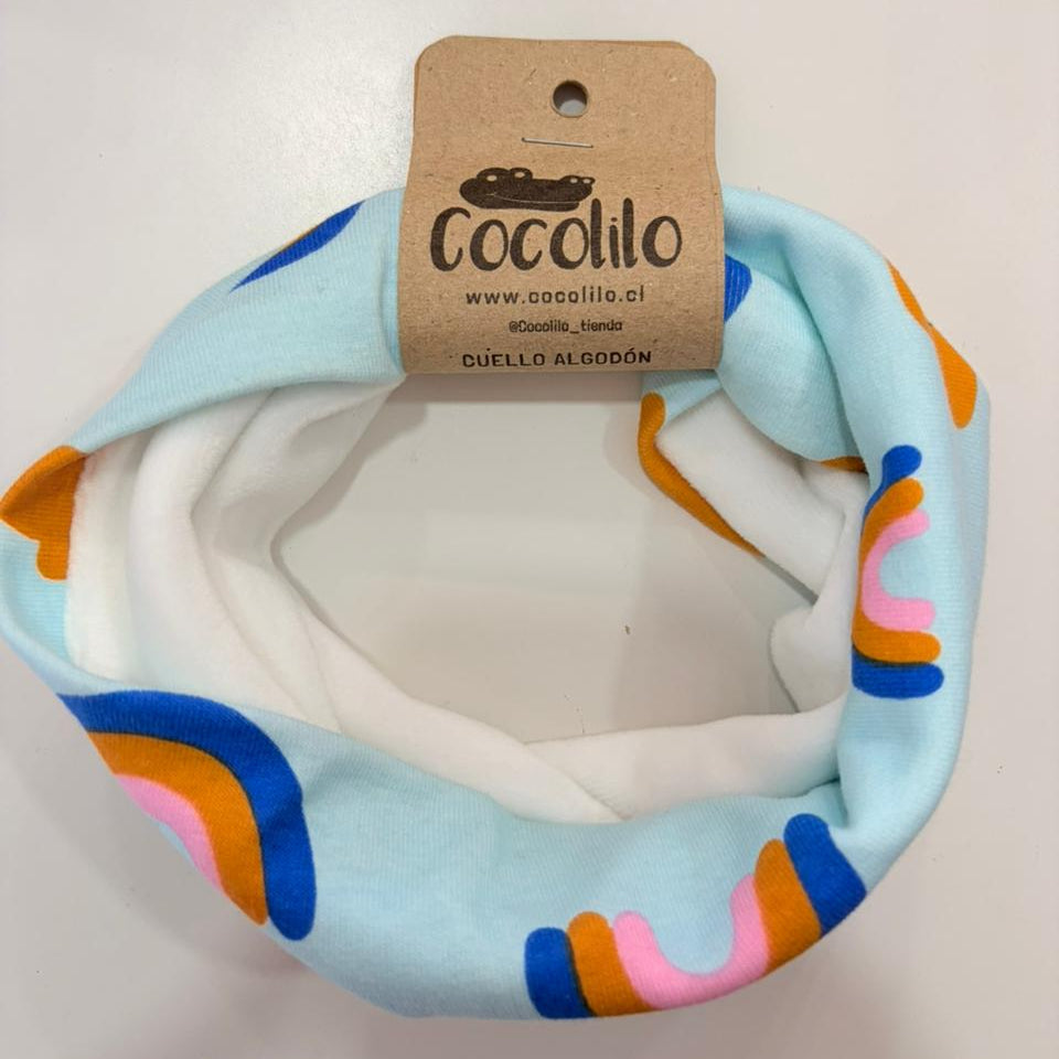 Cuello Arcoiris c/forro