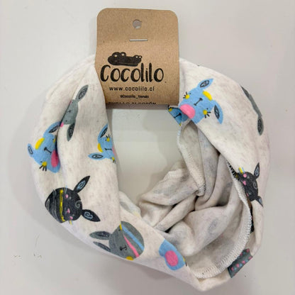 Cuello Conejos Gris