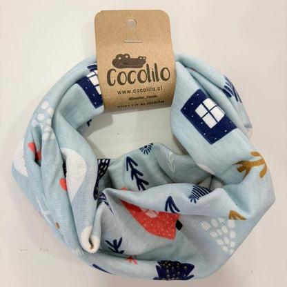 Cuello Casas celeste