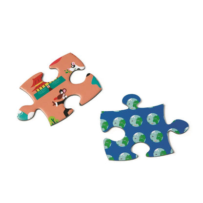 PUZZLE 150PCS, MAPA DEL MUNDO | Cocolilo