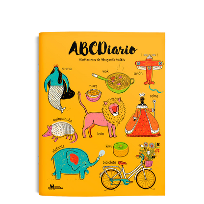 Libro colorear ABCDiario Amanuta