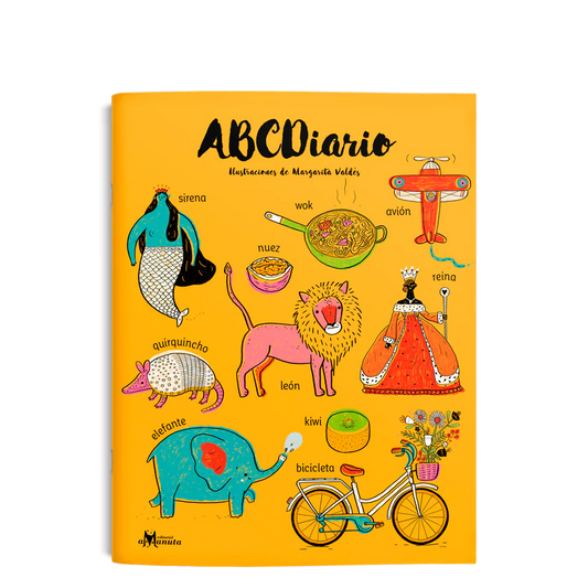 Libro colorear ABCDiario Amanuta
