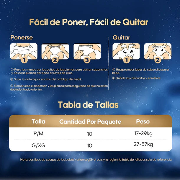 Calzoncitos Nocturnos ComfyNite | Aiwibi