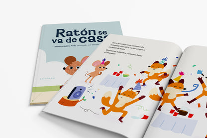 Libro: Ratón se va de casa | Magia y Cartón