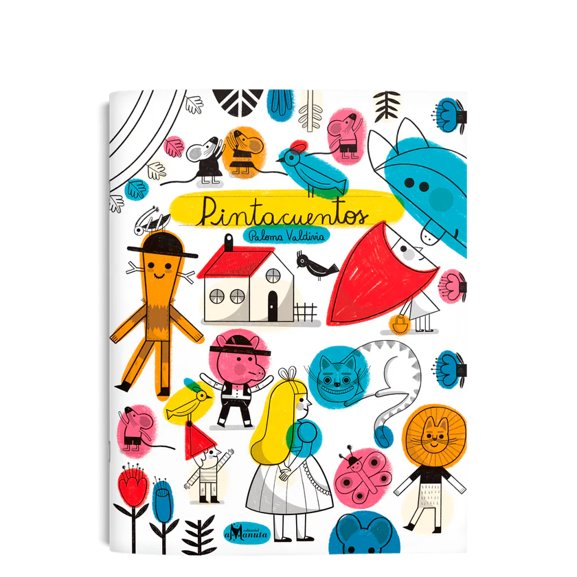 Libro colorear Pintacuentos - Amanuta