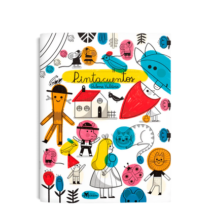 Libro colorear Pintacuentos - Amanuta