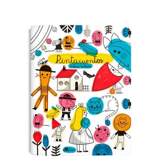 Libro colorear Pintacuentos - Amanuta