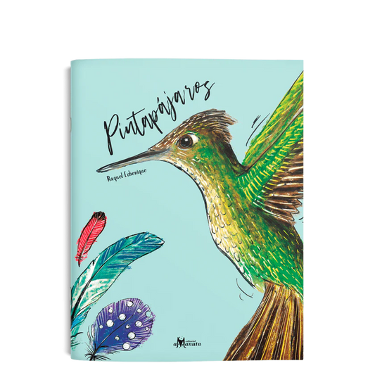 Libro colorear Pintapájaros - Amanuta