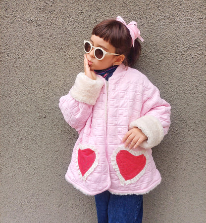 Chaquetón Oversize Corazón