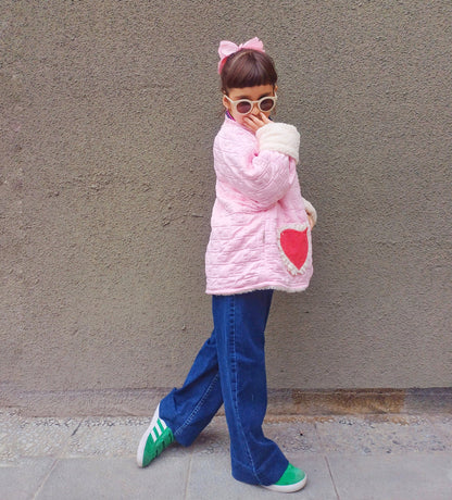 Chaquetón Oversize Corazón