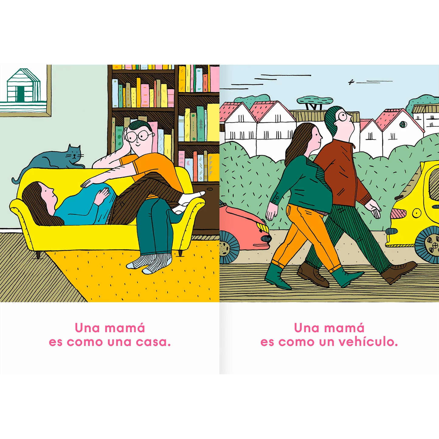 Libro Una mamá es como una casa - Amanuta