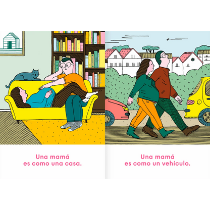 Libro Una mamá es como una casa - Amanuta