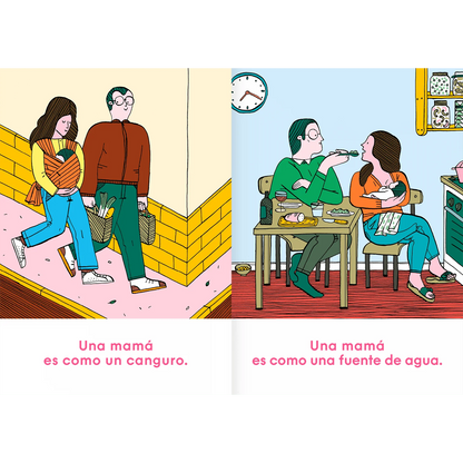 Libro Una mamá es como una casa - Amanuta