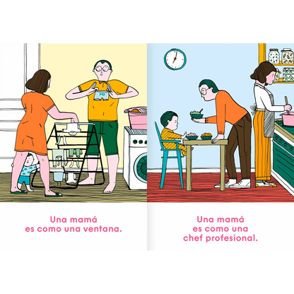 Libro Una mamá es como una casa - Amanuta