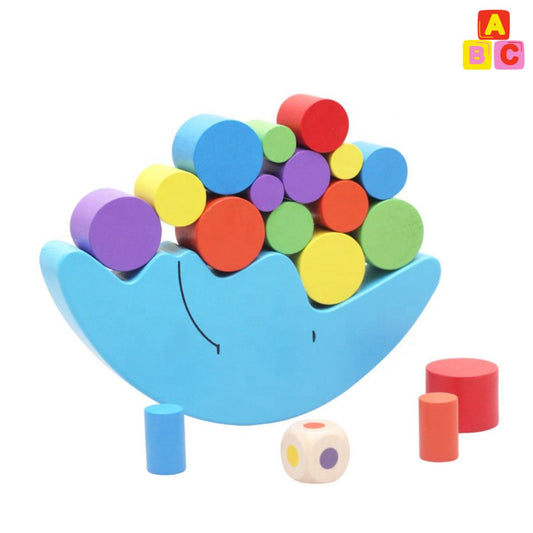 Juego Luna de Equilibrio en Madera